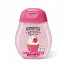 Gel Limpiador de Manos Fresa y Nata 45 ml The Fruit Company