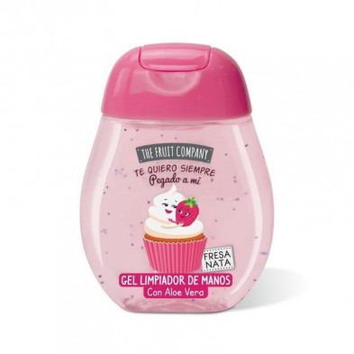 Gel Limpiador de Manos Fresa y Nata 45 ml The Fruit Company