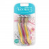 Maquinilla Desechable Venus 3 Dragonfruit 3 Unidades Gillette