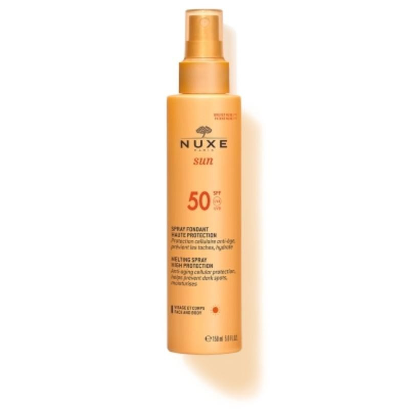 Spray Solar Rostro y Cuerpo SPF50 150ml Nuxe