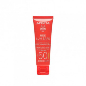 Crema Anti Edad Y Anti Manchas Con Color SPF50 50 ml Apivita