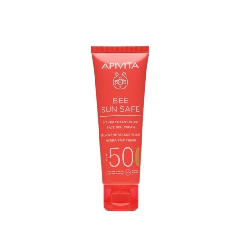 Gel-Crema Hydra Fresh SPF50 Con Color 50 ml Apivita