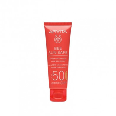 Gel-Crema Hydra Fresh SPF50 Con Color 50 ml Apivita