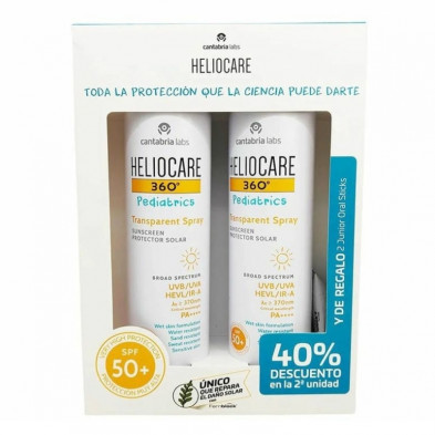 Heliocare 360º Pediatrics SPF50+ Duplo 2x200ml + 2 Sticks