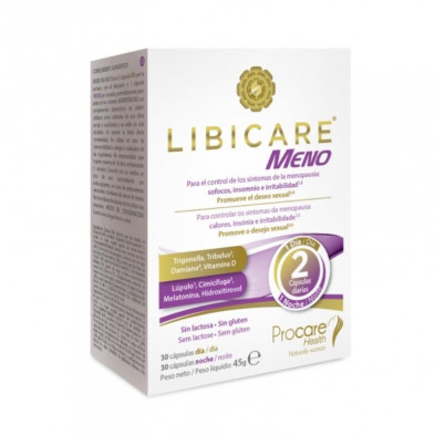 Libicare Meno 30 + 30 Cápsulas Procare Health