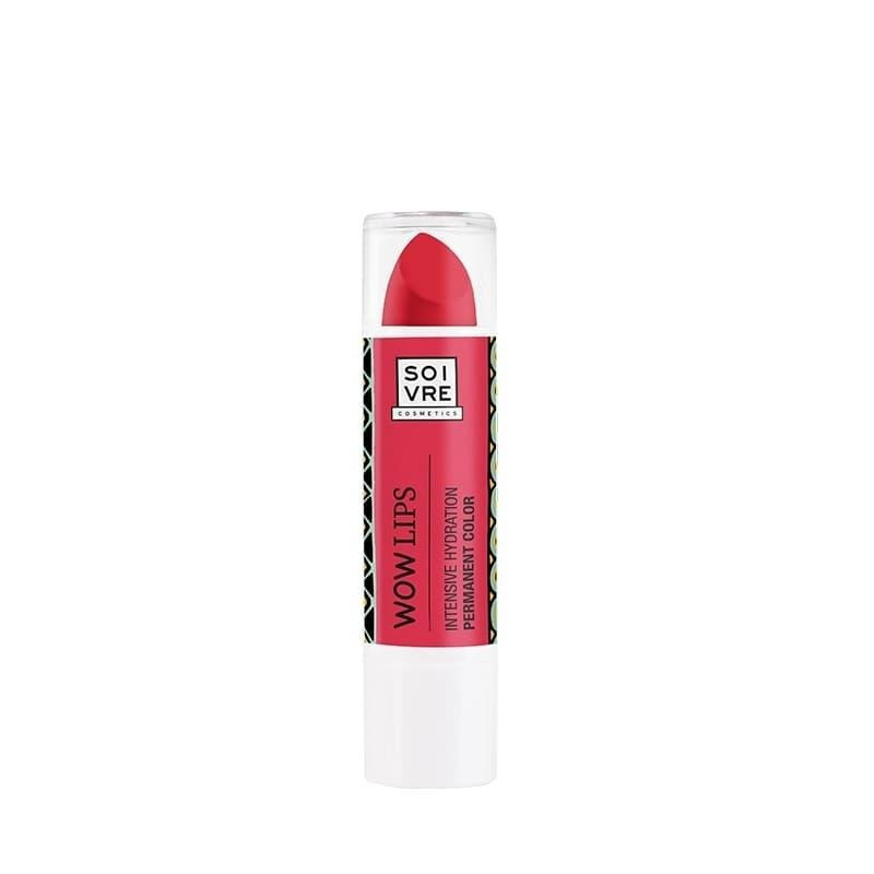 Bálsamo Labial Hidratante Rojo Wow Lips Soivre