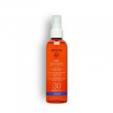 Aceite Corporal Para un Bronceado Perfecto SPF30 200 ml Apivita