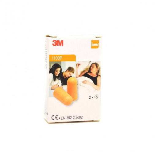 Tapones Oidos 3M Ruido Poliuretano 2 Ud