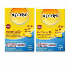 Supradyn Memoria 50+ Duplo 2x30 Comprimidos