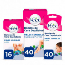 Pack Cera Piel Sensible Veet