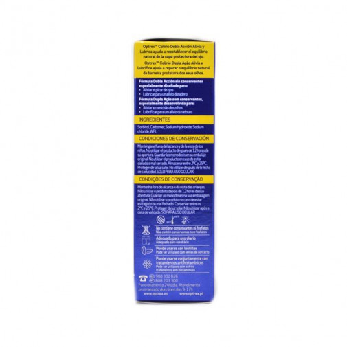Optrex Doble Acción Colirio Picor De Ojos 10 Ml