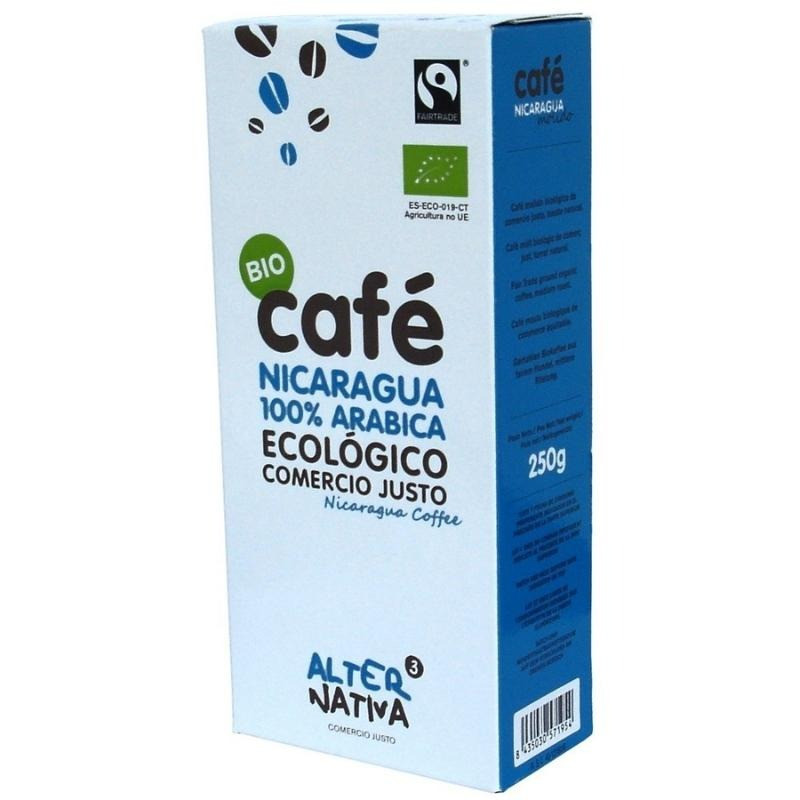 Café Molido Nicaragua Arábica Bio 250 gr Alternativa3