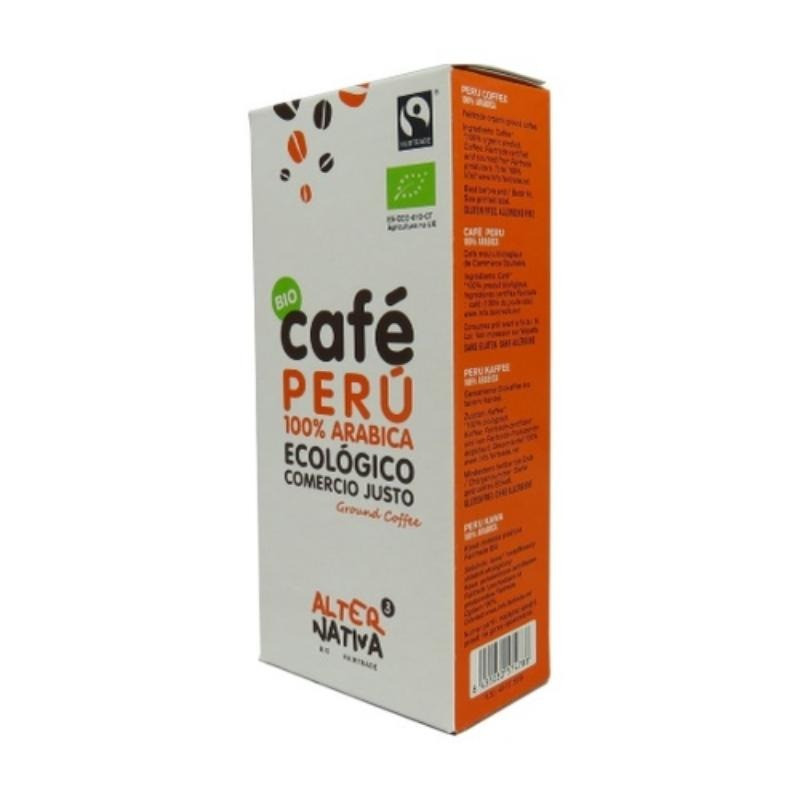 Café Perú Molido Bio Sin Gluten 250 gr Alternativa3