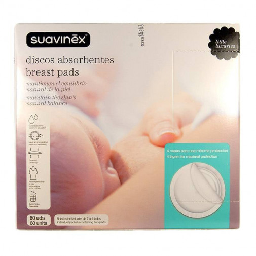 Suavinex Nature Discos Lactancia 60 Uds