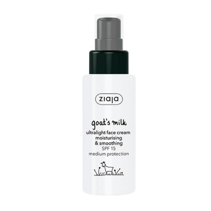 Leche de Cabra Crema facial ultralight SPF15 50 ml Ziaja