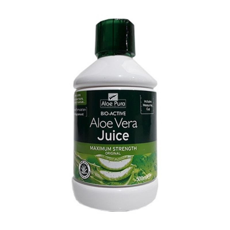 Jugo De Aloe Vera Potencia Máxima 500ml Aloe Pura