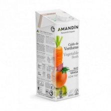 Caldo Verduras Natural Eco 1 L Amandín