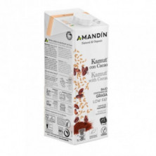 Bebida Vegetal de Kamut con Cacao 6x1L Amandin