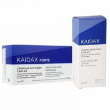 Kaidax Pack Loción Anticaída Spray 100 ml + Kaidax Forte 60 Cápsulas