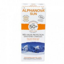 Crema Solar Facial Spf50+ Color 50gr Alphanova