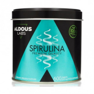 Espirulina Ecológica 600 Comprimidos AldousBio