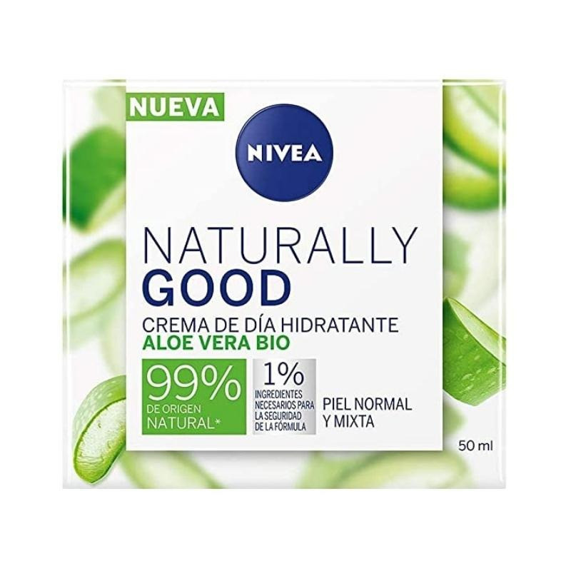 Crema Hidratante de Día Naturally Good 50ml Nivea