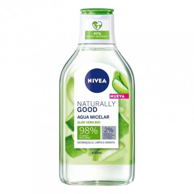 Agua Micelar Naturally Good 400ml Nivea