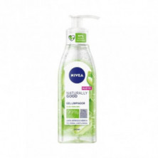 Gel Limpiador Facial Naturally Good Aloe Vera 140ml Nivea