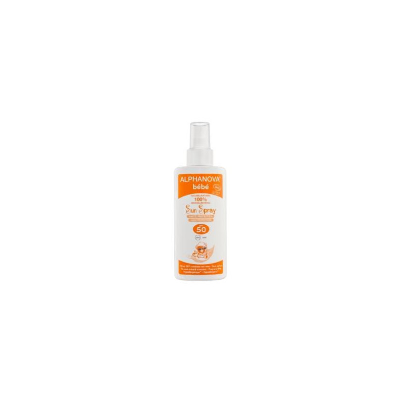 Protector Solar Bebé Ecológico SPF50 125ml Alphanova