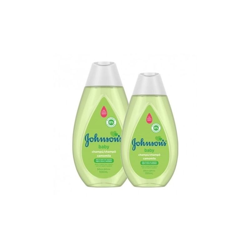 Pack Champú de Camomila 300 + 500 ml Johnson's Baby