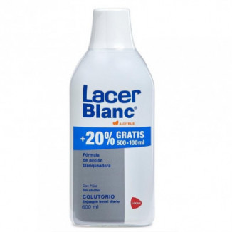 Enjuague Bucal 600 ml Lacer Blanc