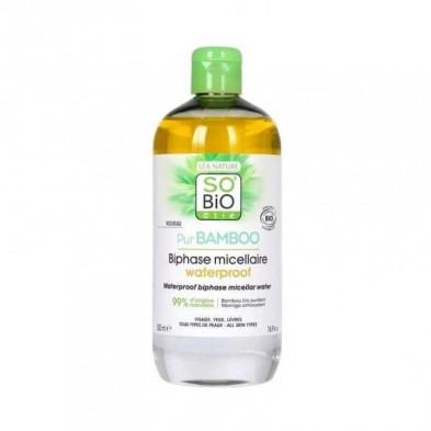 Agua Micelar Bifásica Pur Bamboo 500 ml So´Bio Etic