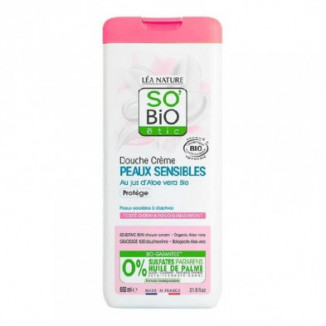 Gel De Ducha Piel Sensible Protector Aloe Vera Bio 650 ml So' Bio Etic