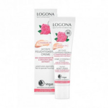 Crema Hidratante Alisadora Rosa Damascena Bio 30 ml Logona