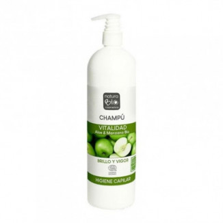 Champú Vitalidad con Aloe Vera y Manzana 740ml Naturabio Cosmetics