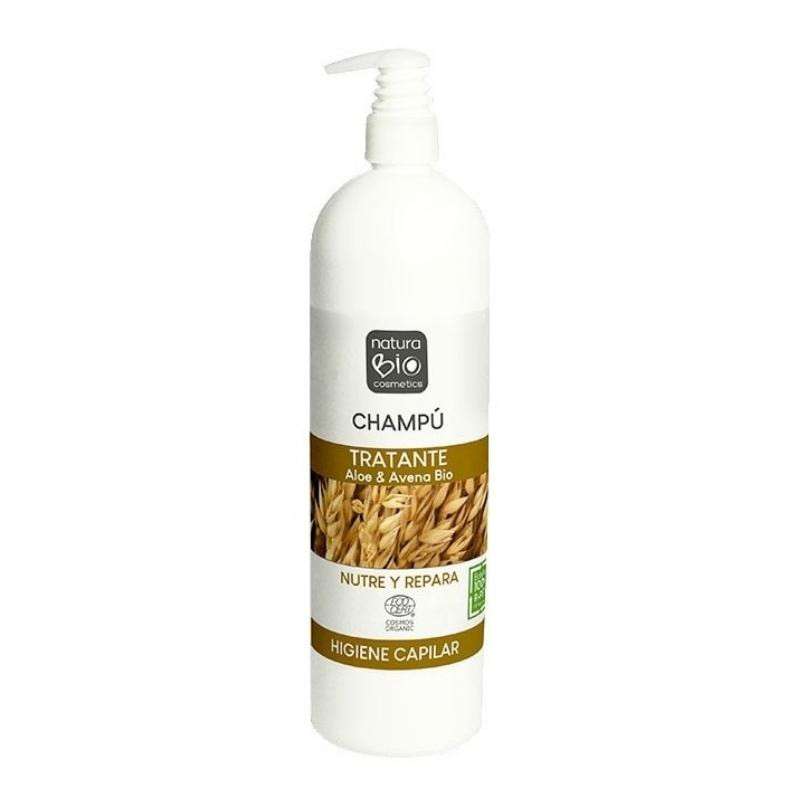 Champú Tratante Aloe Vera Y Avena Bio 740ml Naturabio Cosmetics