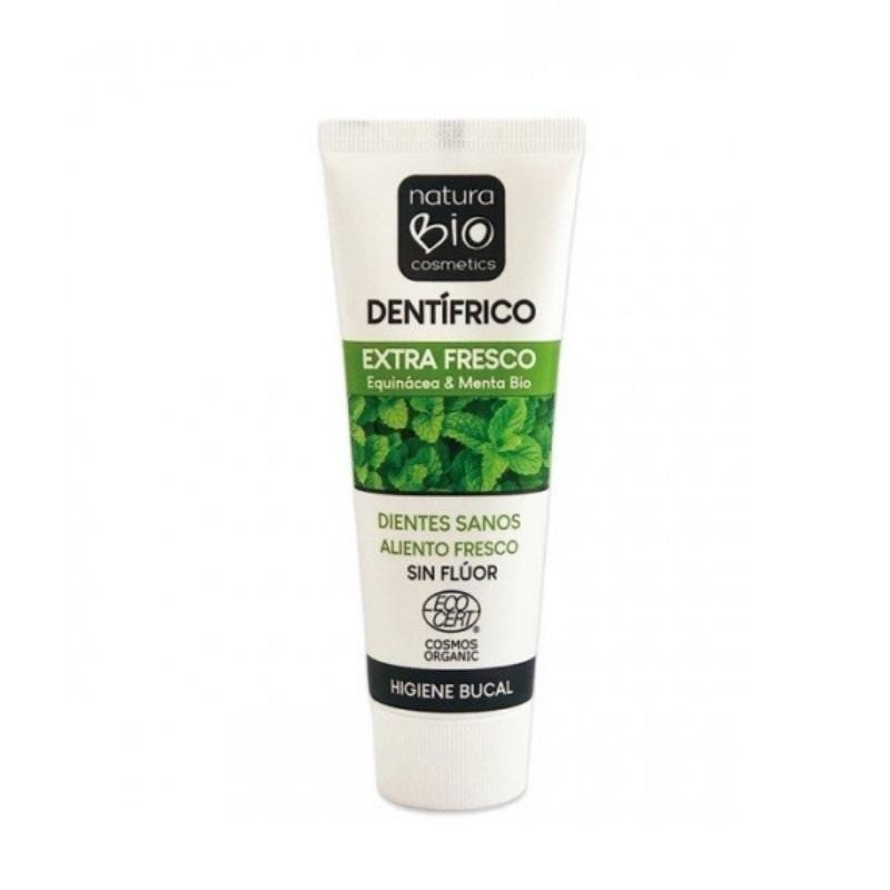 Dentífrico Equinácea y Menta Biológico Vegano 75 ml Naturabio Cosmetics