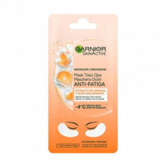 SkinActive Mask Tissu Ojos Anti Fatiga 2 parches Garnier