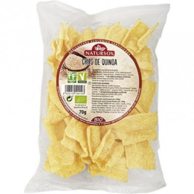 Chips De Quinoa 70 gr Natursoy