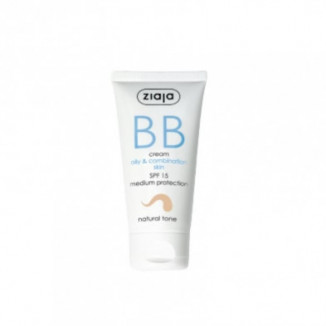 BB Cream Piel Grasa y Mixta Tono Natural SPF15 50ml Ziaja