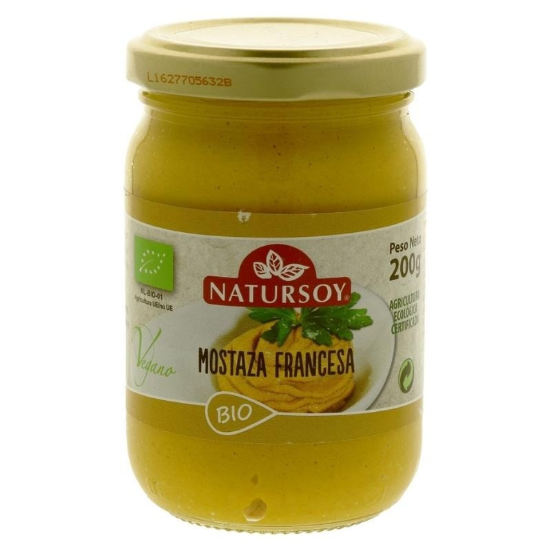 Mostaza Francesa 200g Natursoy