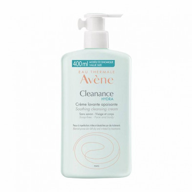 Avène Cleanance Hydra Crema Limpiadora Calmante 400 Ml