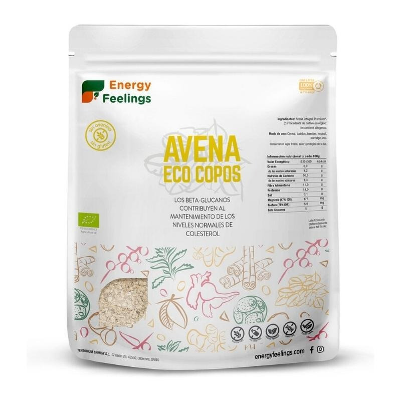 Copos Avena Finos Premium Pack XXL Bio Energy Feelings