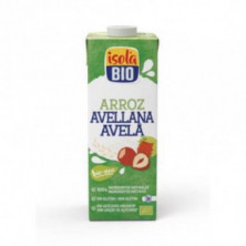 Bebida de Arroz y Avellanas Bio 1L Isola Bio