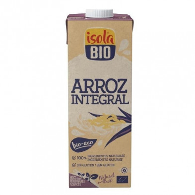 Bebida de Arroz Integral 1L Isola Bio