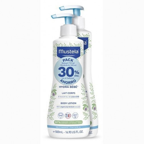 Hydrabb Leche 500Ml+ Babygel 750Ml Mustela
