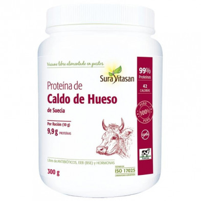 Proteína Caldo de Hueso 300 g Sura Vitasan