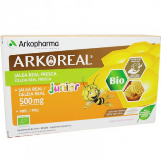 Arkoreal Jalea Junior 500 Mg 20 Ampollas