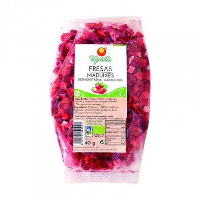 Fresas Liofilizadas Bio Vegan 40 gr Vegetalia