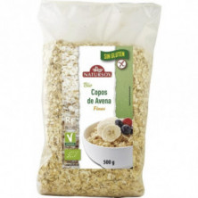 Copos Avena Finos Sin Gluten 500 g Natursoy